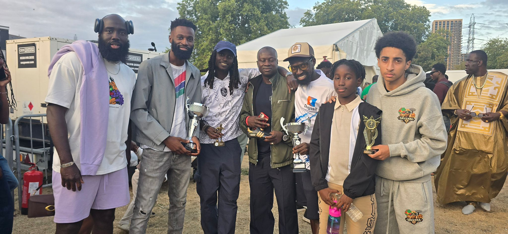 London Gambian Cultural Weekend tournament day moment 9